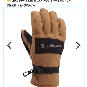 Carhartt men’s insulated gloves XL